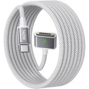 LISEN USB-C To Magnetic 3 Cable (6.6FT) For M4 MacBook Air Pro Charger, 140W
